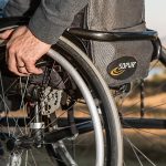 disabled person in wheelchair, social security disability