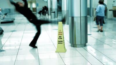 How to Sue for a Slip and Fall at the Airport